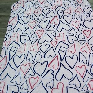 Love & Hearts Collection Ultra Plush & Comfy Throw Blanket